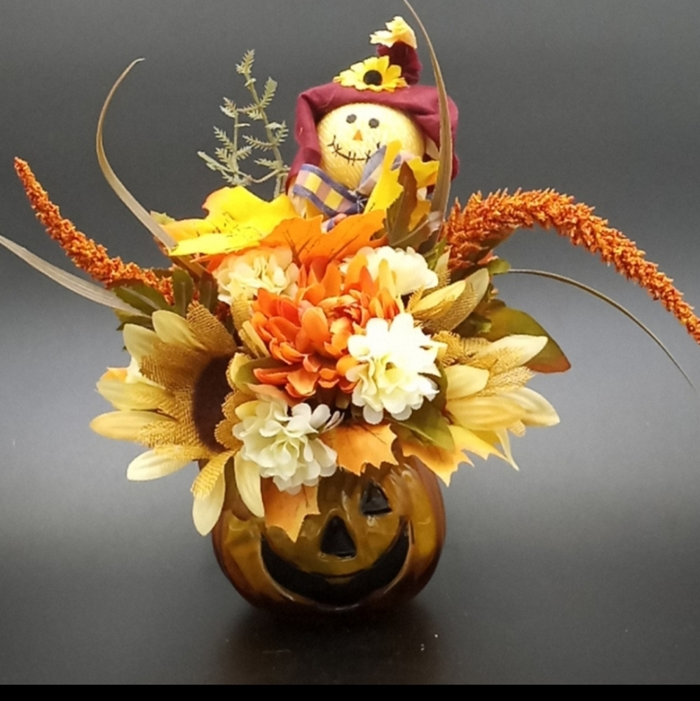 Harvest Pumpkin Arrangement